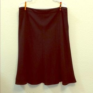 Ann Taylor Loft Black Skirt